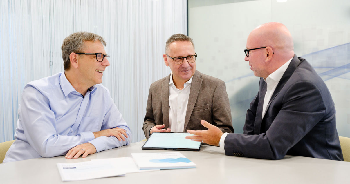 Oliver Strass, Josef Kainz, Jürgen Kaiser: dieSaremas bieten als Interim Finance Manager Finanzmanagement