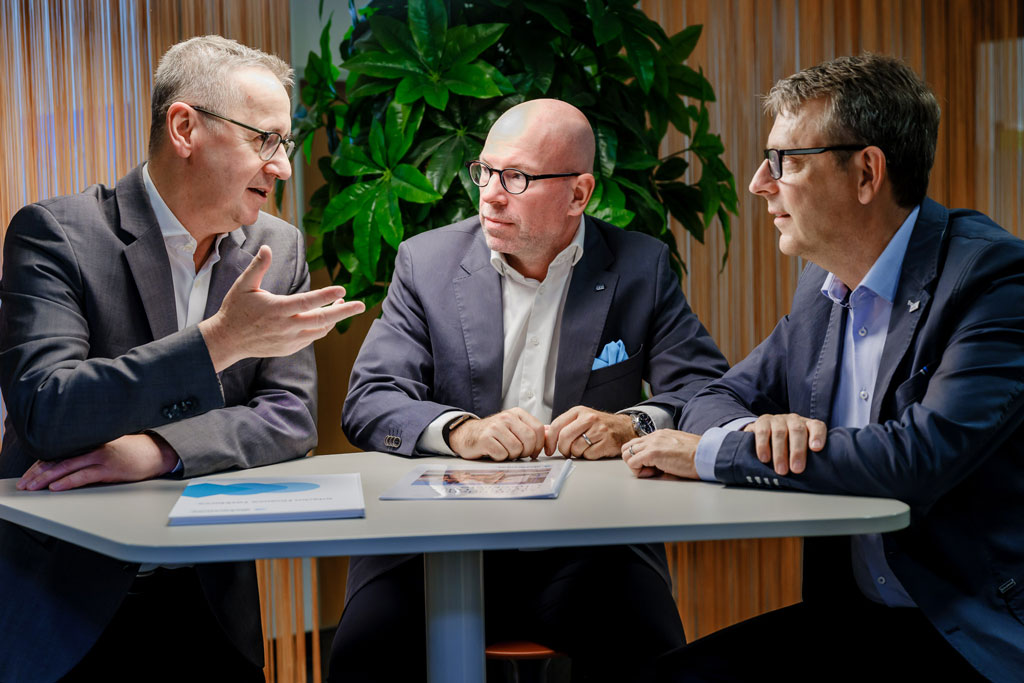 Oliver Strass, Josef Kainz, Jürgen Kaiser: dieSaremas bieten Interim Finance Management und überbrücken