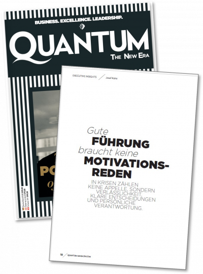 Gute Führung braucht keine Motivationsrede