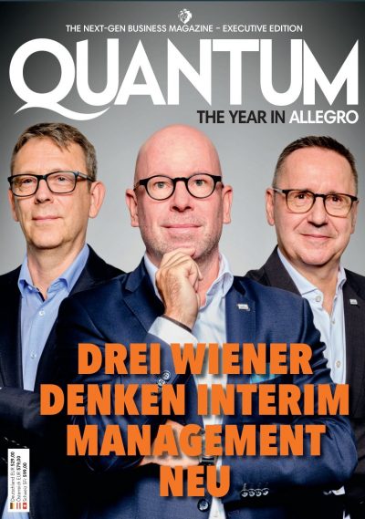 dieSaremas - Quantum Coverstory: Drei Wiener denken Interim Management neu